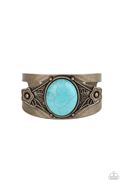 Desert Nature - Brass-Paparazzi Bracelet