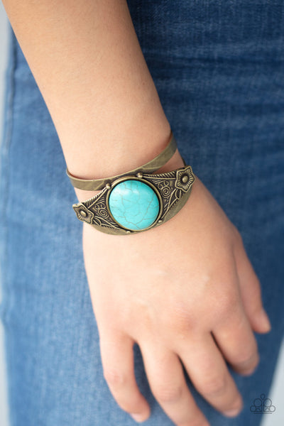 Desert Nature - Brass-Paparazzi Bracelet