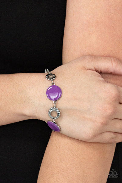 Garden Regalia - Purple Paparazzi Bracelet