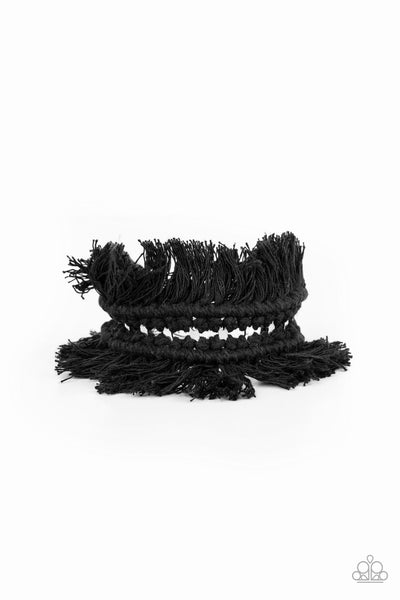 Homespun Hardware - Black Paparazzi Urban Bracelet