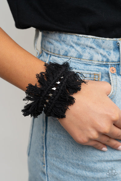 Homespun Hardware - Black Paparazzi Urban Bracelet