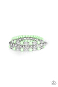 Paparazzi Bracelet - Irresistibly Irresistible - Green (#1378)