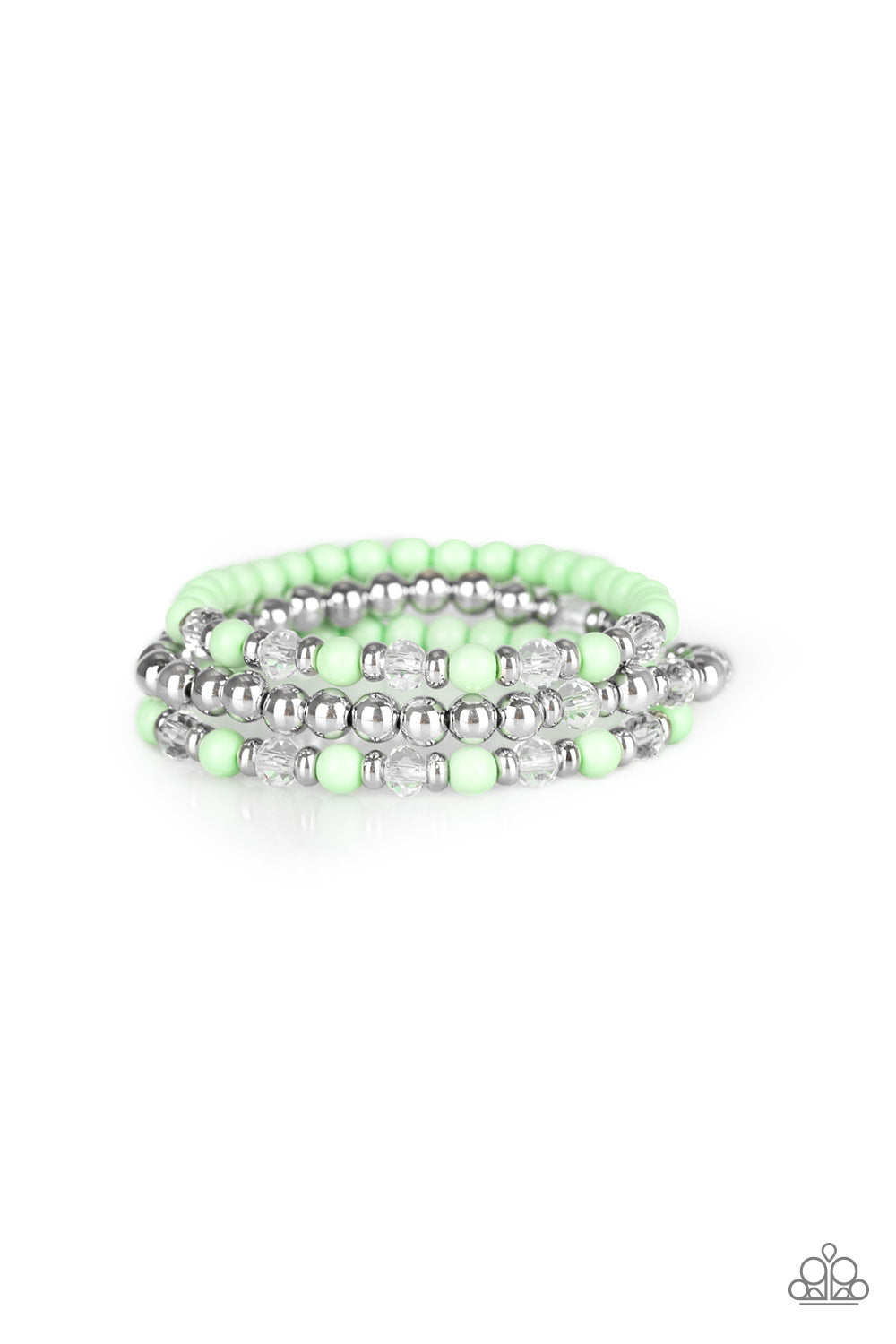 Paparazzi Bracelet - Irresistibly Irresistible - Green (#1378)