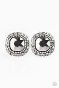 Latest Luxury - Silver-Paparazzi Earrings (PZ-1313)