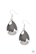 Paparazzi Earrings - Limo Ride - Silver (PZ-1148)