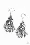 Paparazzi Fishhook Earrings - Lower East WILDSIDE - White (#465)