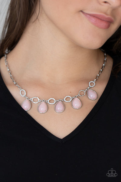 Majestically Mystic - Pink Paparazzi Necklace