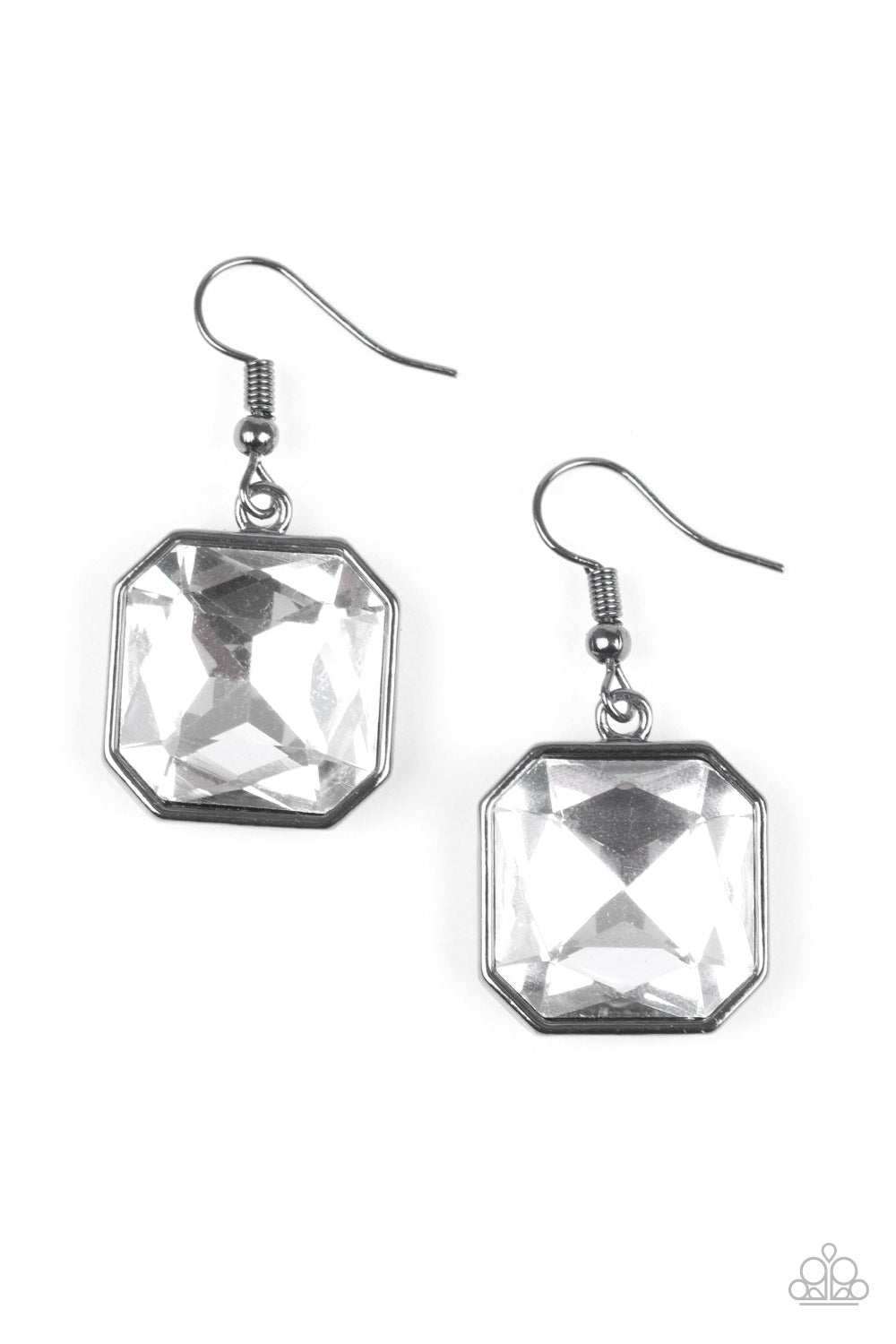 Paparazzi Earrings - Me, Myself, and IDOL - Black (#1896)