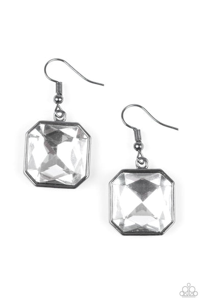 Paparazzi Earrings - Me, Myself, and IDOL - Black (#1896)