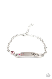 Mom Always Knows - Pink Paparazzi Bracelet