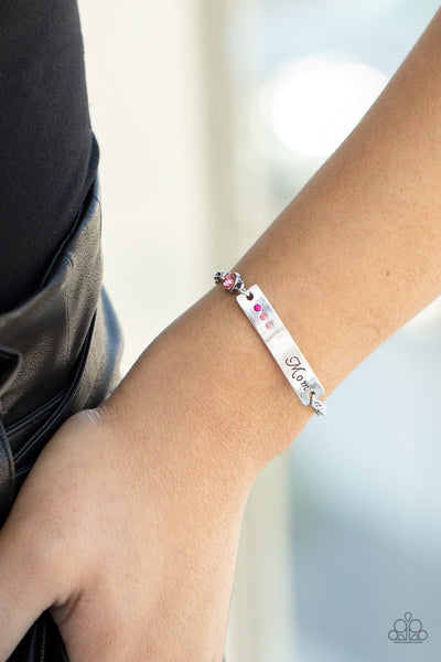 Mom Always Knows - Pink Paparazzi Bracelet