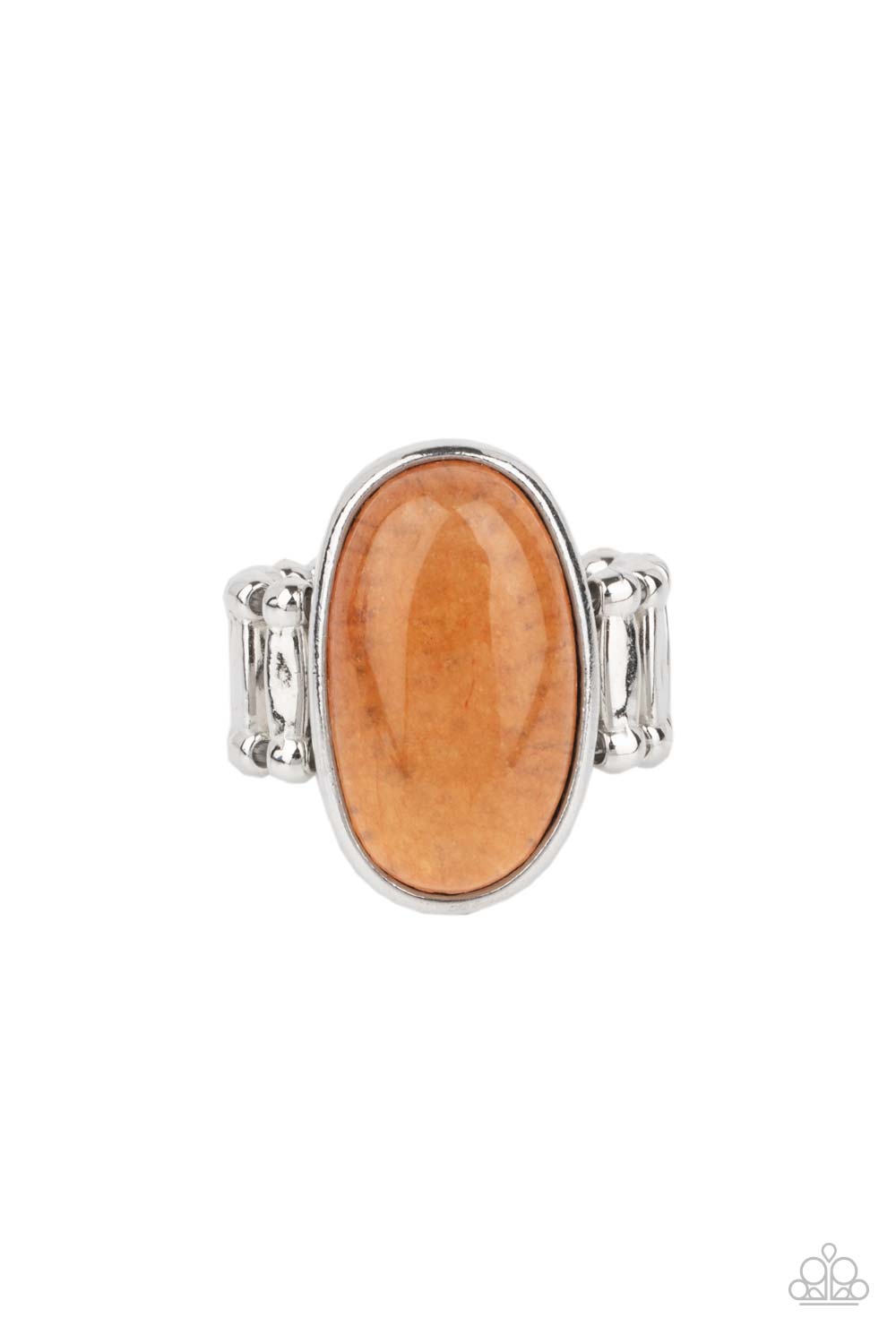 Mystical Mantra - Orange Paparazzi Ring (R237)