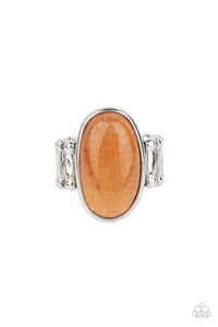 Mystical Mantra - Orange Paparazzi Ring (R237)
