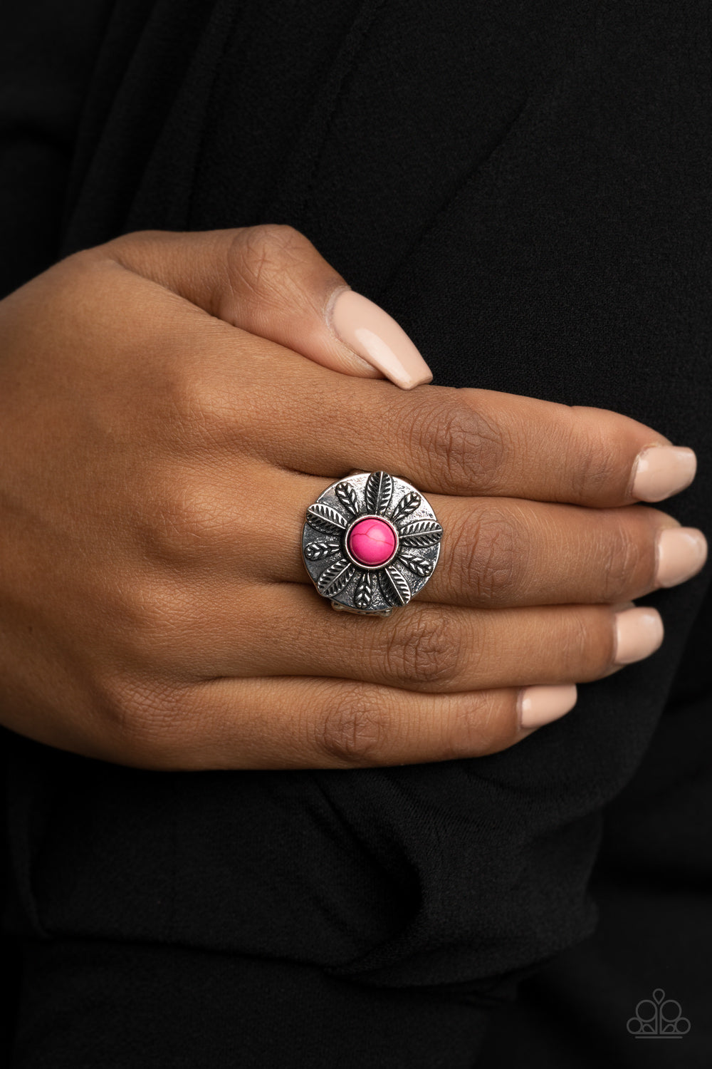 PALMS Reader - Pink Paparazzi Ring (R147)