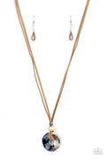 Primal Paradise - Multi Paparazzi Necklace (PZ-056)