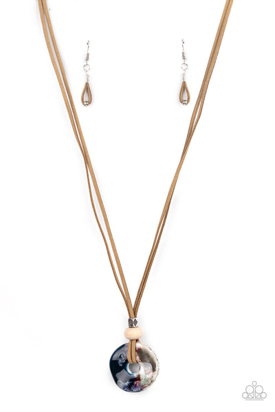 Primal Paradise - Multi Paparazzi Necklace (PZ-056)