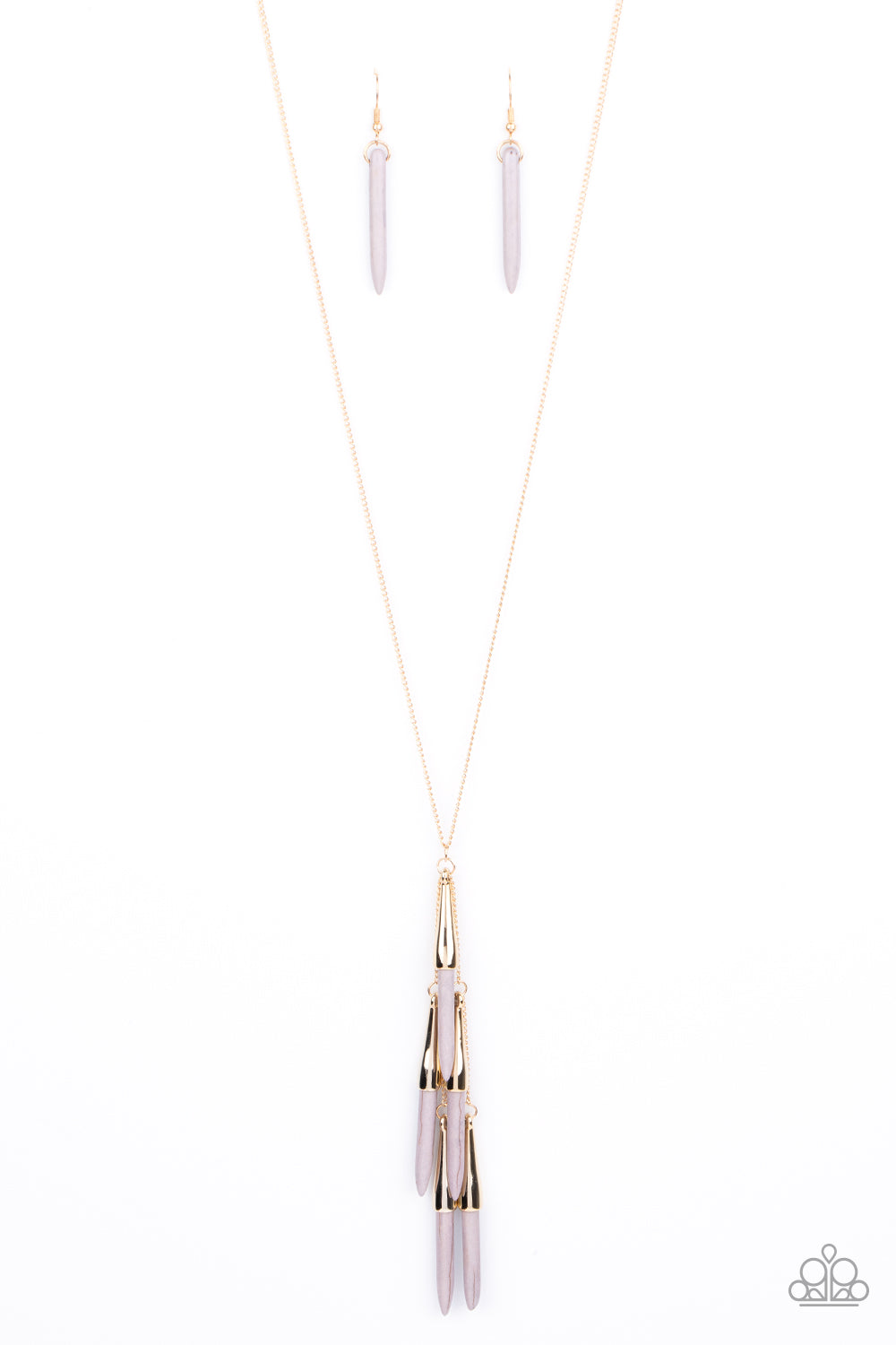PRIMITIVE and Proper - Silver Paparazzi Necklace (#2043)