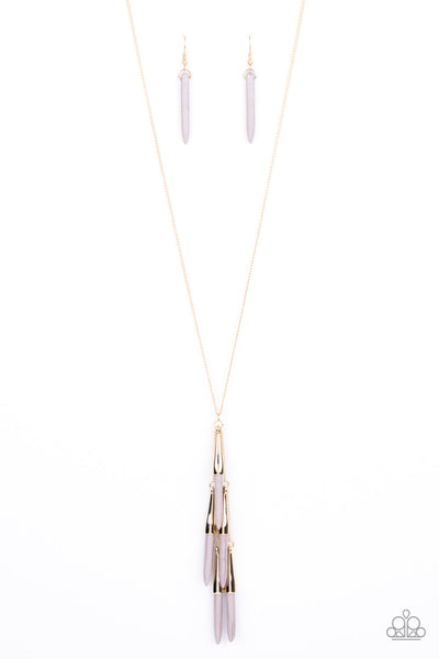 PRIMITIVE and Proper - Silver Paparazzi Necklace (#2043)