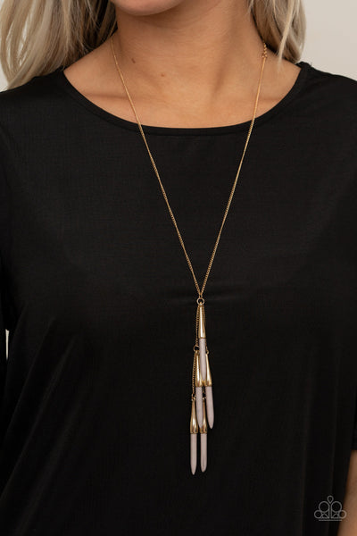 PRIMITIVE and Proper - Silver Paparazzi Necklace (#2043)