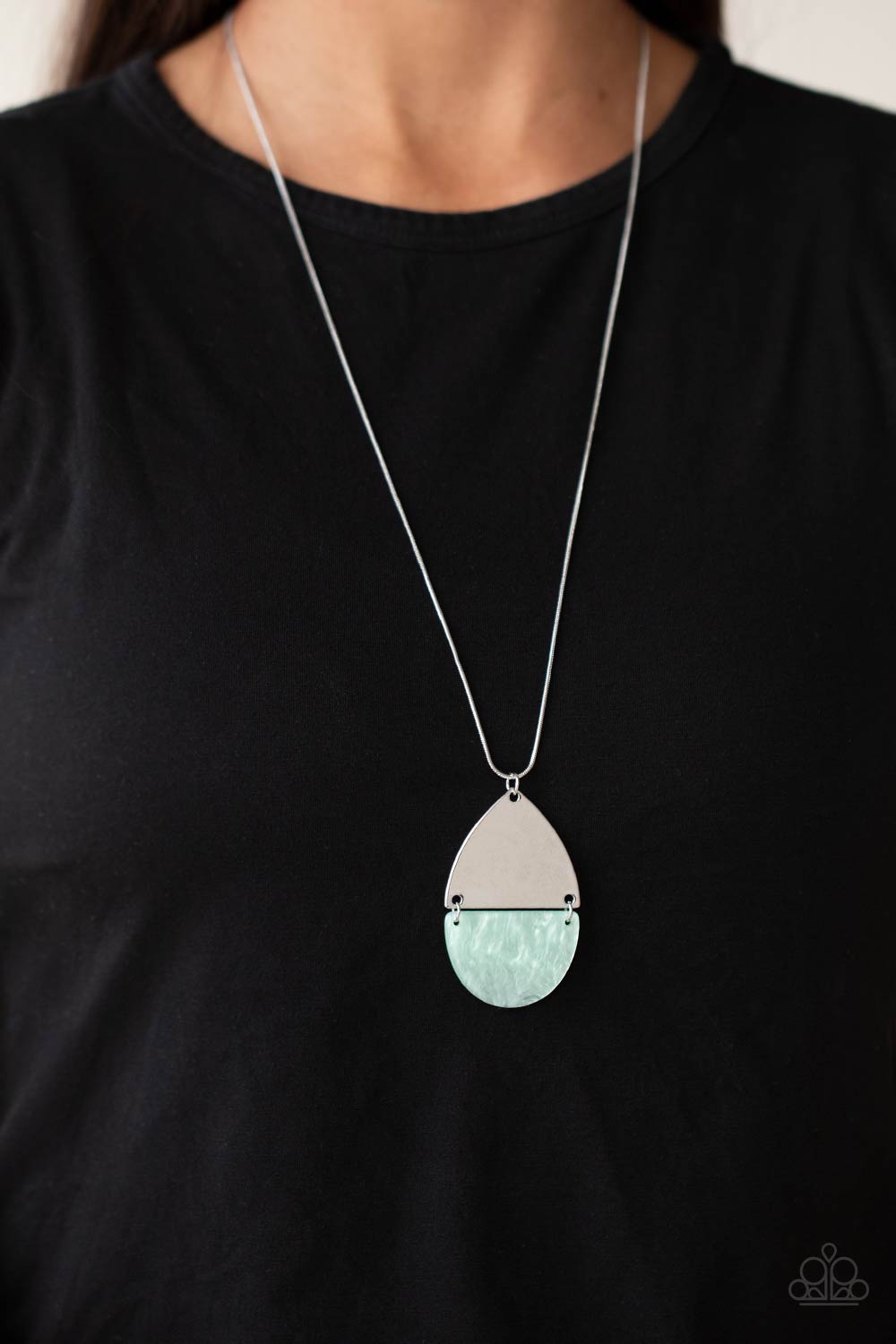 Rainbow Shores - Blue Paparazzi Necklace