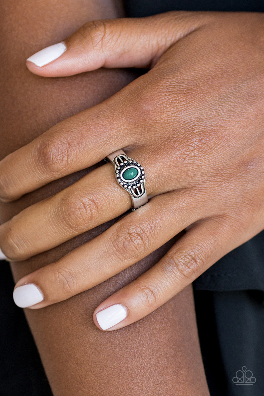 Right On TREK - Green Paparazzi Ring