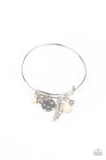 Root and RANCH - White Paparazzi Bracelet (PZ-419)