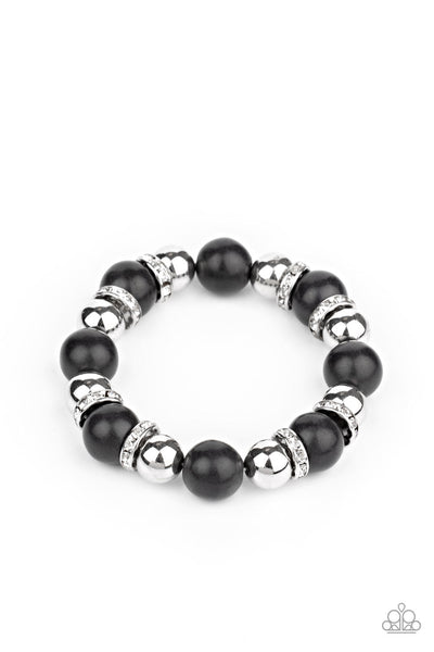 Ruling Class Radiance - Black Paparazzi Bracelet
