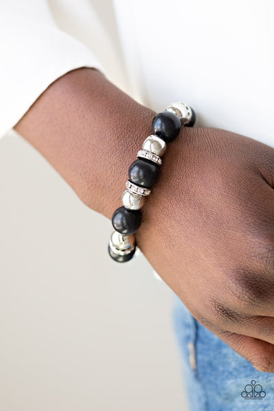 Ruling Class Radiance - Black Paparazzi Bracelet