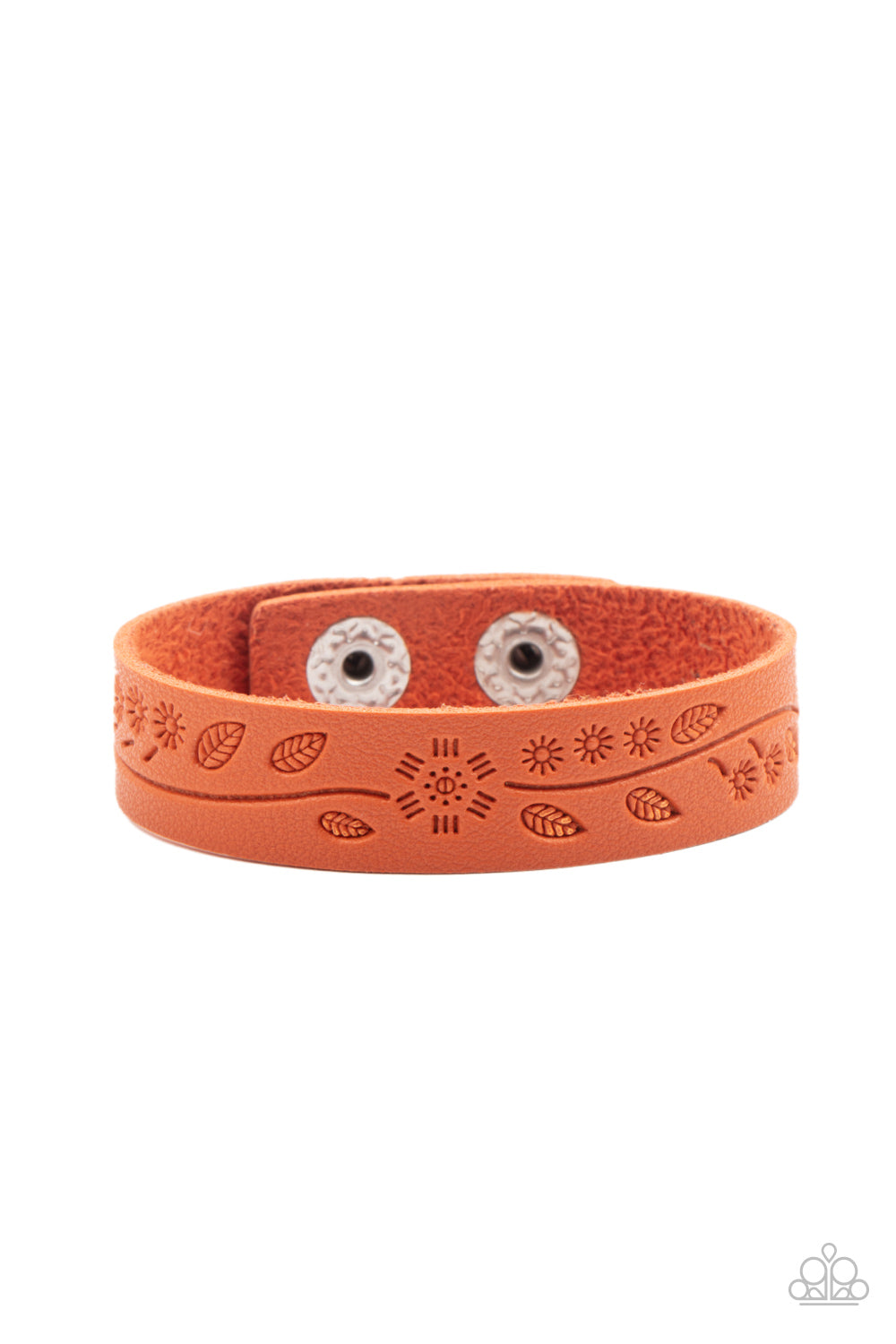 Rural Equinox - Orange Paparazzi Wrap Bracelet
