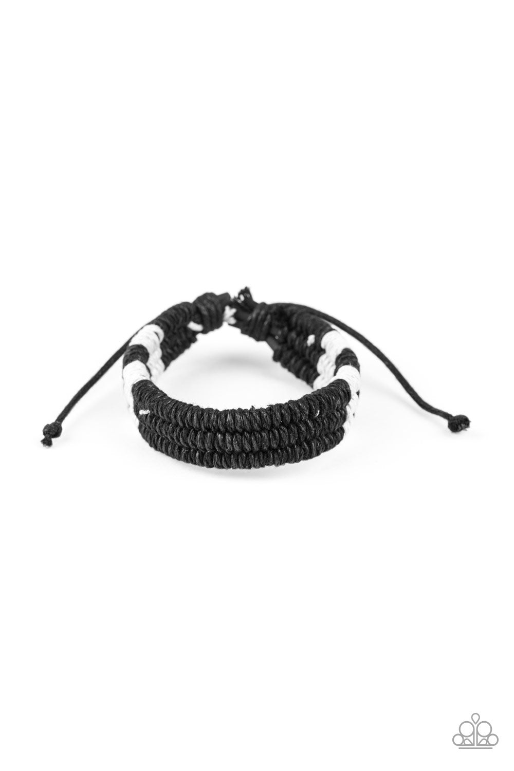 Paparazzi Urban Bracelet - Rural Rogue - Black (PZ-583)