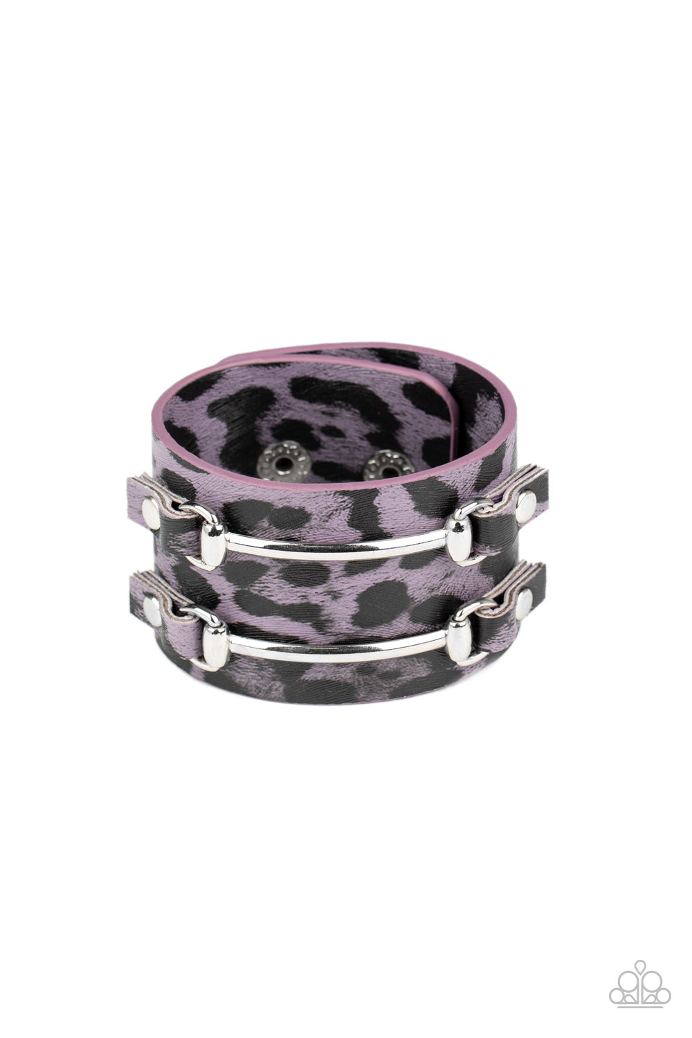 Safari Scene - Purple Paparazzi Wrap Bracelet