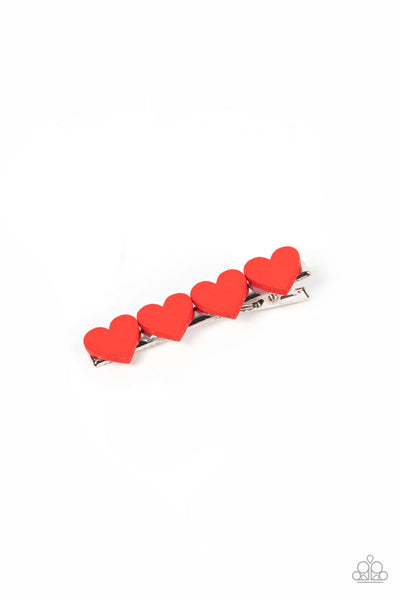 Sending You Love - Red Paparazzi Hair Accessories (#4625)