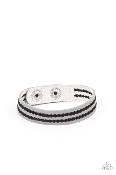 Show The Way - Silver Paparazzi Urban Bracelet