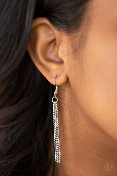 Paparazzi Necklace - The Keynoter - Silver (PZ-336)