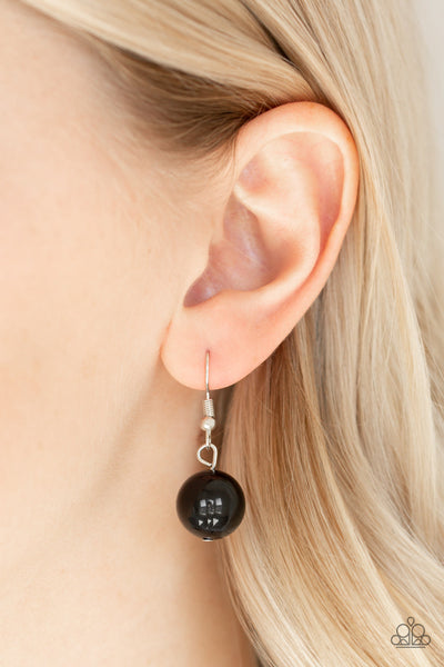 Top Pop - Black Paparazzi Necklace (PZ-012)