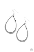 Paparazzi Fishhook Earrings - Very Enlightening - Black (#099)