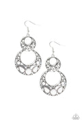 Paparazzi Fishhook Earrings - West Coast Whimsical - White (PZ-276)