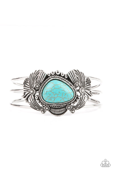 Western Wonderland - Blue Paparazzi Bracelet