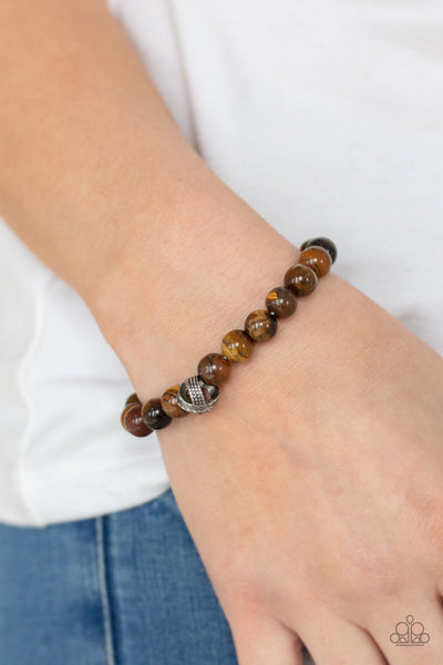 ZEN Commandments - Brown Paparazzi Bracelet