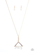 Raw Talent - Copper Paparazzi Necklace