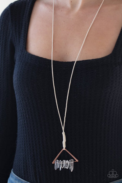 Raw Talent - Copper Paparazzi Necklace