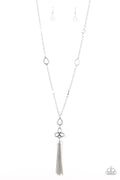 Eden Dew - White Paparazzi Necklace (#2237)