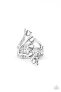 Majestic Marvel - Silver Paparazzi Ring