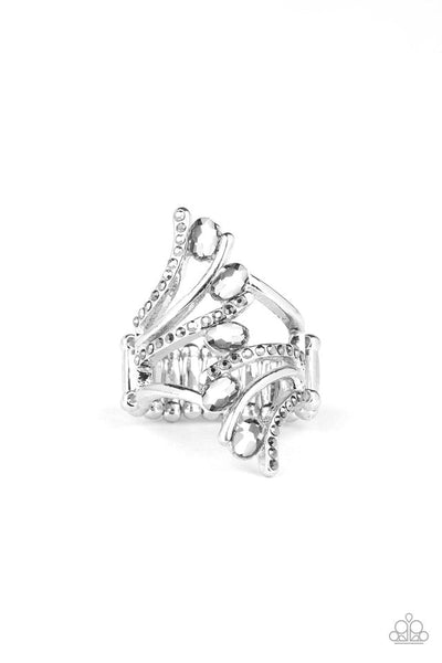 Majestic Marvel - Silver Paparazzi Ring