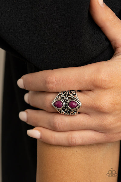 Rural Revel - Purple Paparazzi Ring