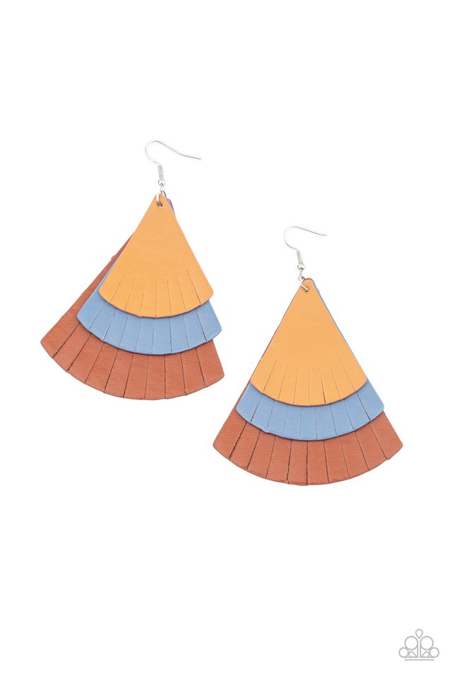 Huge Fanatic - Multi Paparazzi Earrings
