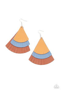 Huge Fanatic - Multi Paparazzi Earrings