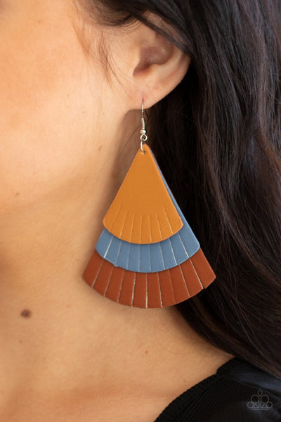 Huge Fanatic - Multi Paparazzi Earrings