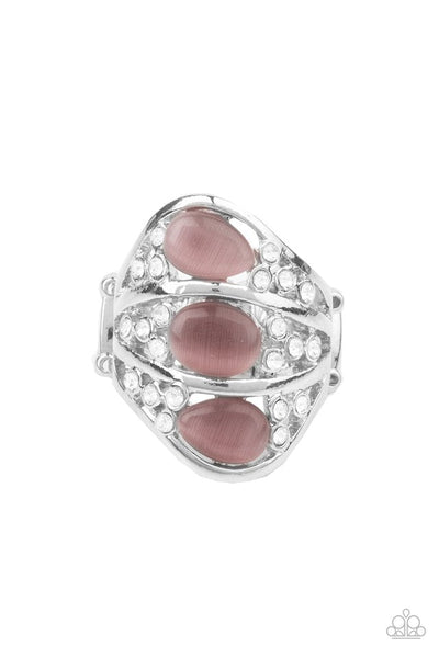 Underrated Shimmer - Purple Paparazzi Ring