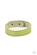 Life is WANDER-ful - Green Paparazzi Wrap Bracelet